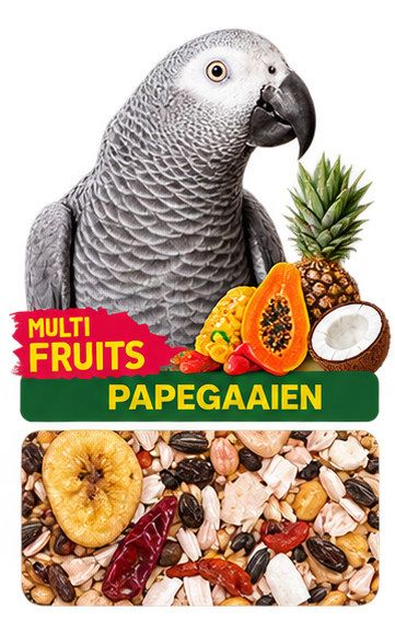 Papegaai multi fruit essentials - 2,5 kg