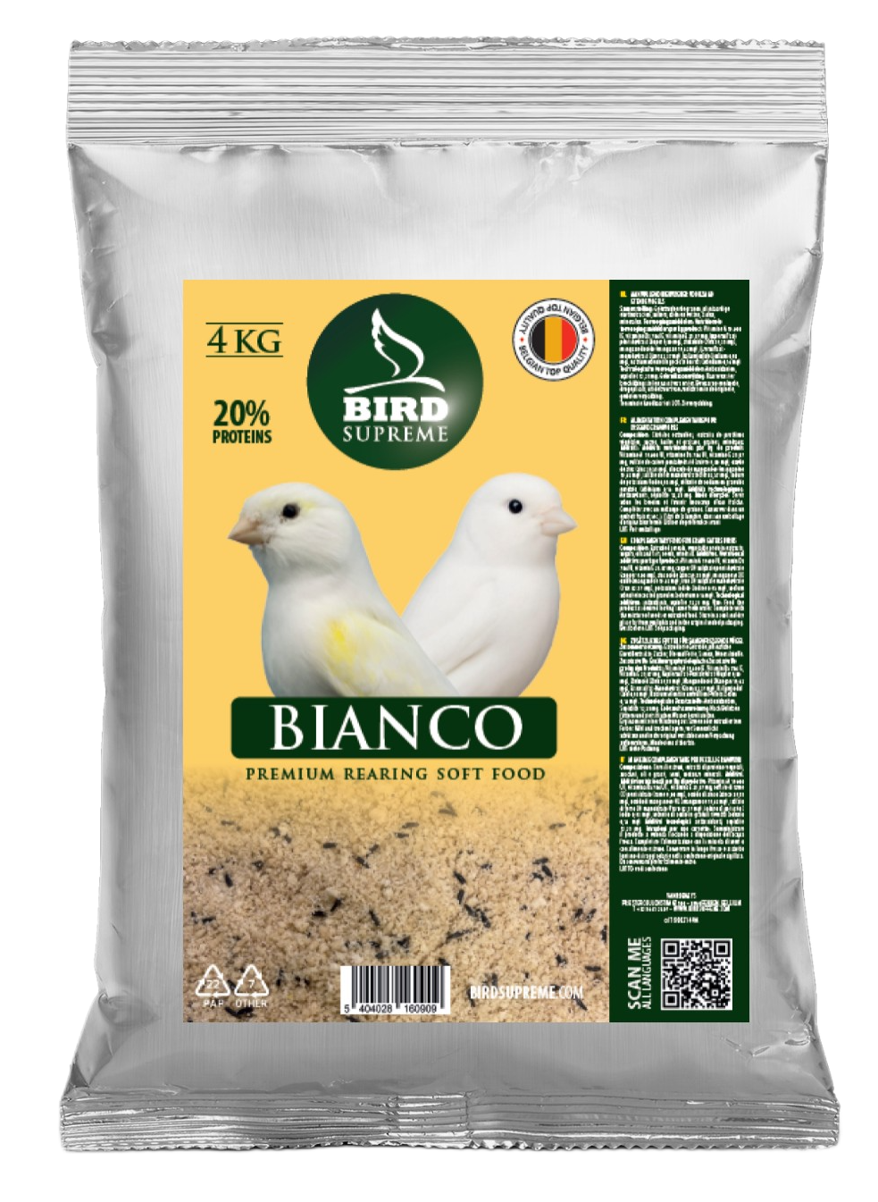 Bianco eivoer - 4 kg
