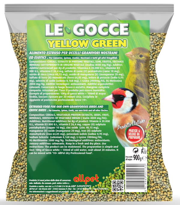 Le Gocce - yellow green - 900 gr